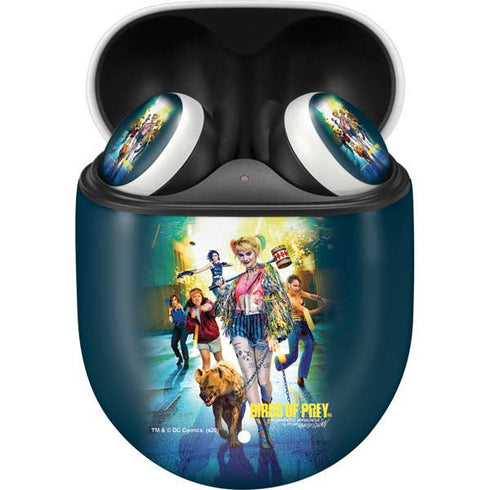 DC Comics Harley Quinn Birds of Prey Movie Poster Google Pixel Buds Skin